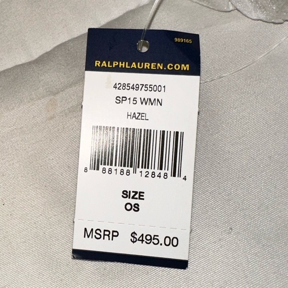 Fabulous Polo/Ralph Lauren purse with fringe. New/never worn! - Picture 5 of 7